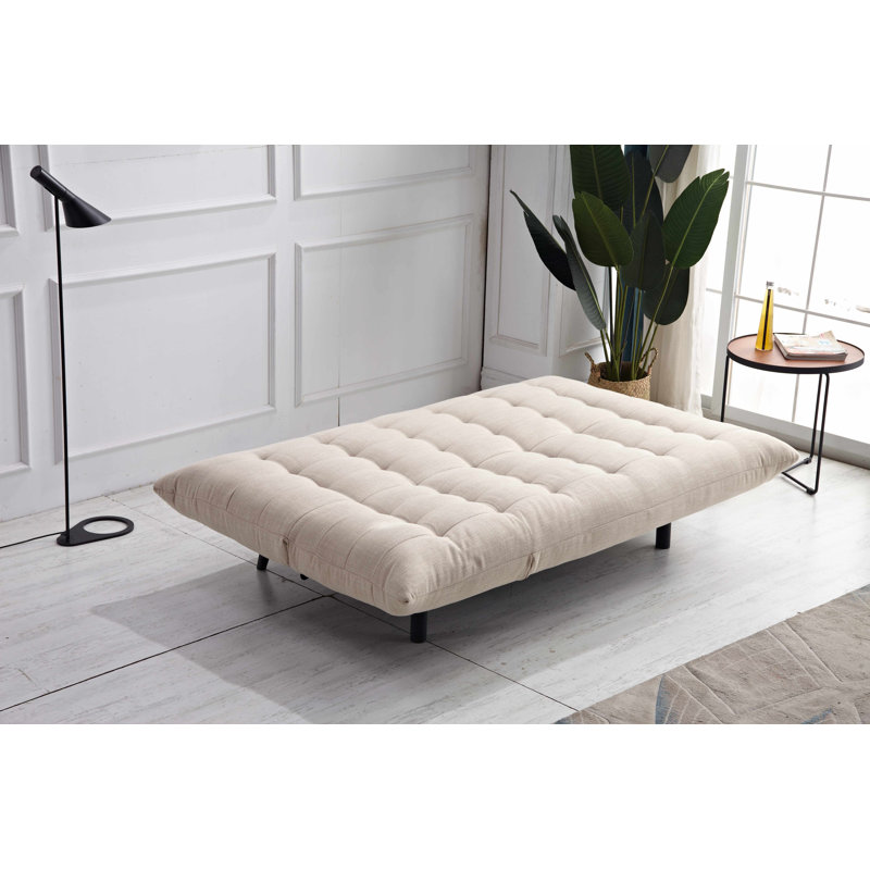 Ebern Designs Stalbridge Twin 71.65'' Upholstered Tufted Back